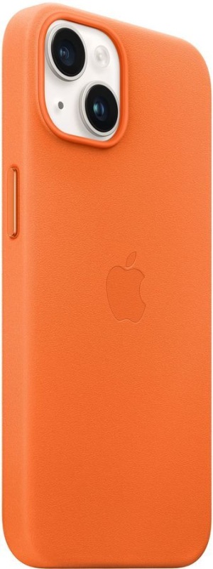 Купить  Apple iPhone 14 Leather Case with MagSafe, orange (MPP83FE-A)-4.jpg